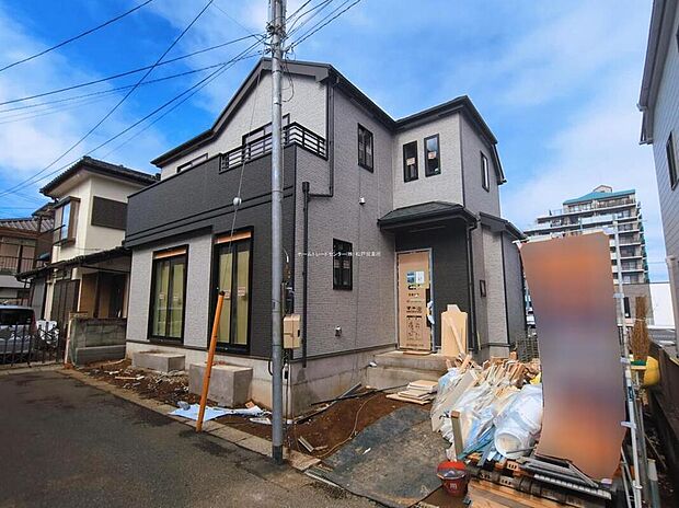 【現地外観写真】休日にご家族揃ってご見学はいかがでしょうか♪実際の現地を見てみると図面などではわからない、新たな発見もありますのでまずはお気軽にお問い合わせください♪