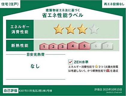 【省エネ性能ラベル】