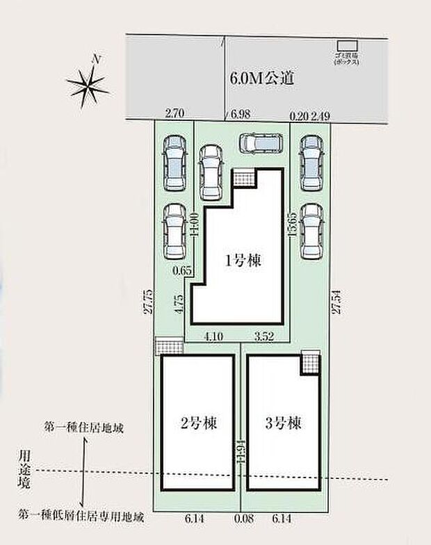 【全体区画図】京成松戸線「常盤平」駅徒歩5分！駅前には大型スーパーもあり、お買物にも便利です◎