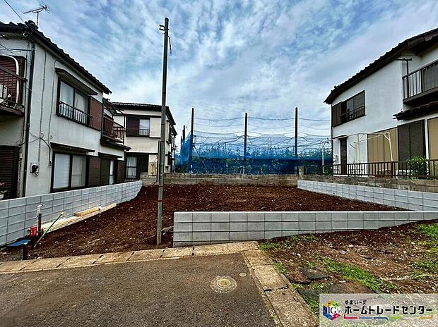 【現地外観写真】休日にご家族揃ってご見学はいかがでしょうか♪実際の現地を見てみると図面などではわからない、新たな発見もあります!まずは、お気軽にお問い合わせください♪