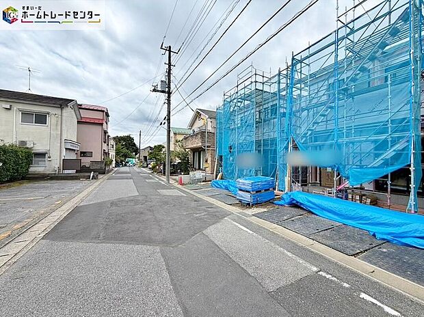 【前面道路含む現地写真】平日・お仕事帰りなど、いつでも現地ご案内致します！お気軽にお問い合わせ下さい♪