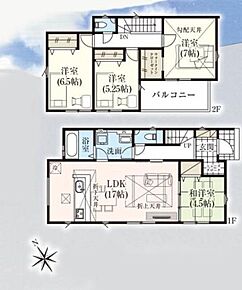 広々とした開放感あふれるリビングです。ゆったり寛げる充分な広さがございますので、ご家族でインテリアのレイアウトを考えるのも楽しみになりそうです♪ 