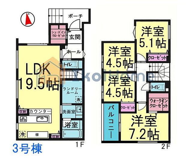 【ホームページに現地動画掲載中】●年中無休:当日予約可●人気のリビング階段!WIC・SIC他収納豊富