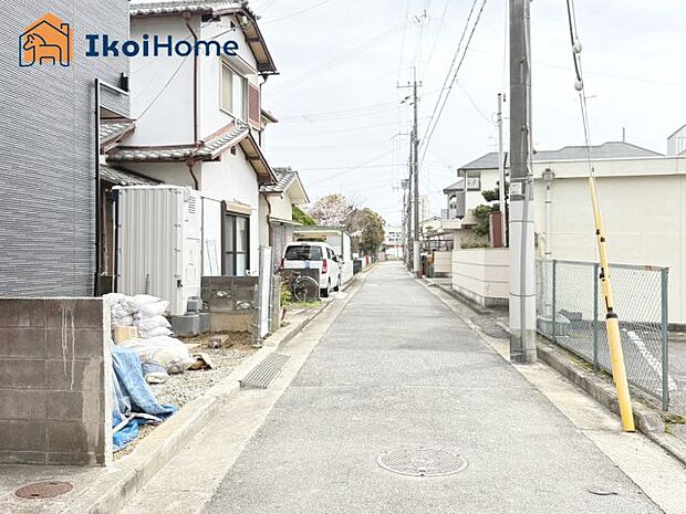 ●年中無休：当日予約可●西側道路幅員約４mです！交通量は少なく安心です！