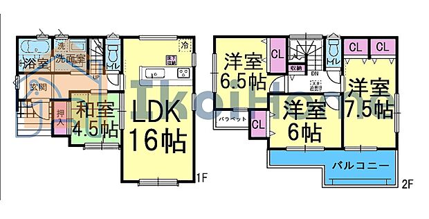 【ホームページに現地動画掲載中】●年中無休：当日予約可●収納充実！嬉しい南向きバルコニー♪南側庭あり