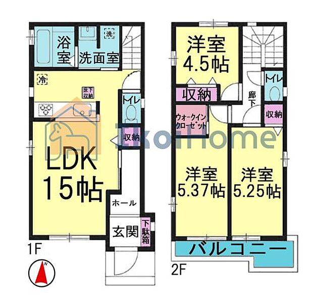 【ホームページに現地動画掲載中】●年中無休：当日予約可●南向LDK＆バルコニー！収納も豊富な間取り！