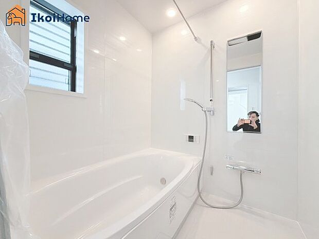 【風呂】【ホームページに現地動画掲載中】●年中無休:当日予約可●ゆったりご入浴いただける約1坪タイプの浴室