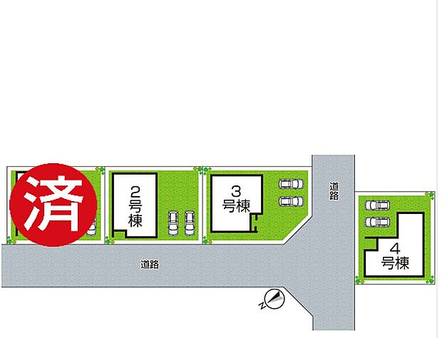 全4区画