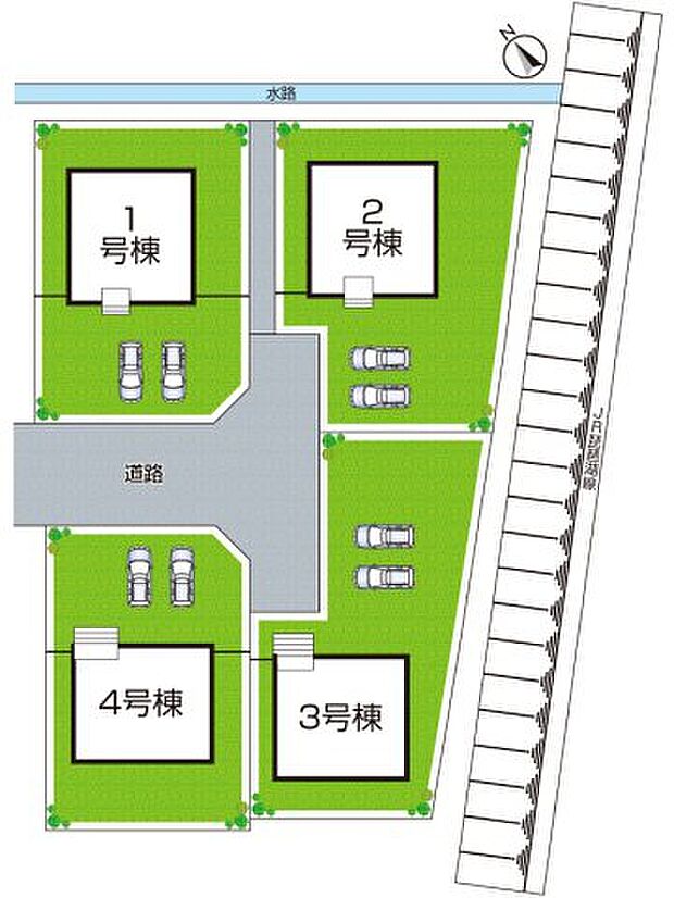 全4区画