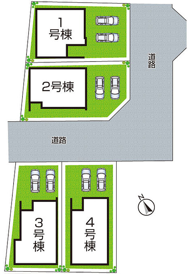 全4区画