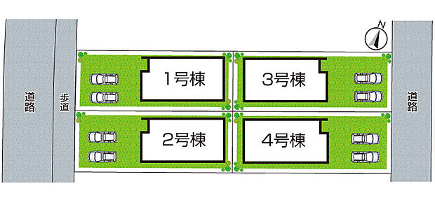 全4区画