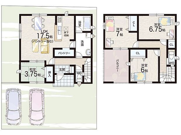 【4LDK】○竹永小学校・・・徒歩24分 ○八風中学校・・・徒歩50分
