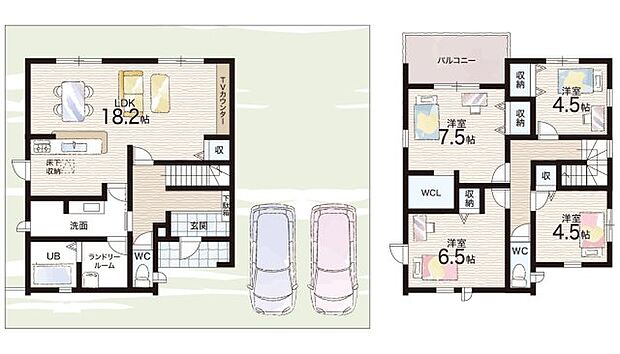 【4LDK】○城南小学校・・・徒歩10分 ○南中学校・・・徒歩9分