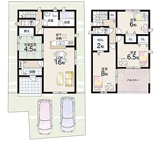 ○御園小学校・・・徒歩14分 ○玉園中学校・・・徒歩4分 