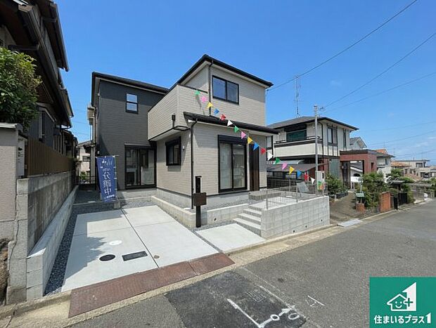 【外観】お客様に長く安心して住んでいだだける事にこだわった家づくり！住んでからのアフターサービスにもしっかりと取り組んでいます！