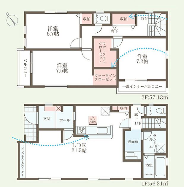 【3LDK】○真野小学校・・・徒歩19分 ○真野中学校・・・徒歩24分