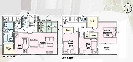 ○石山小学校・・・徒歩23分 ○石山中学校・・・徒歩30分 