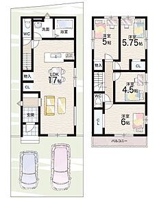 ○城西小学校・・・徒歩11分 ○亀岡中学校・・・徒歩22分 