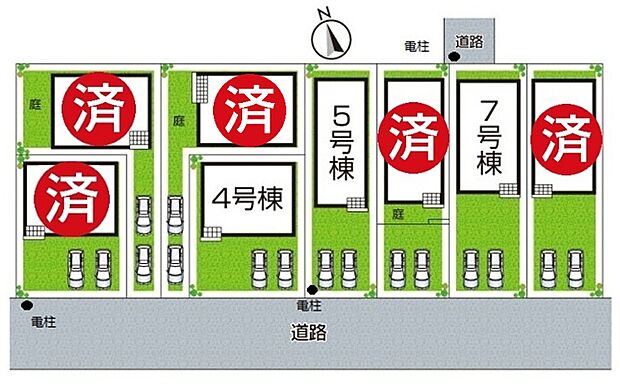 全８区画