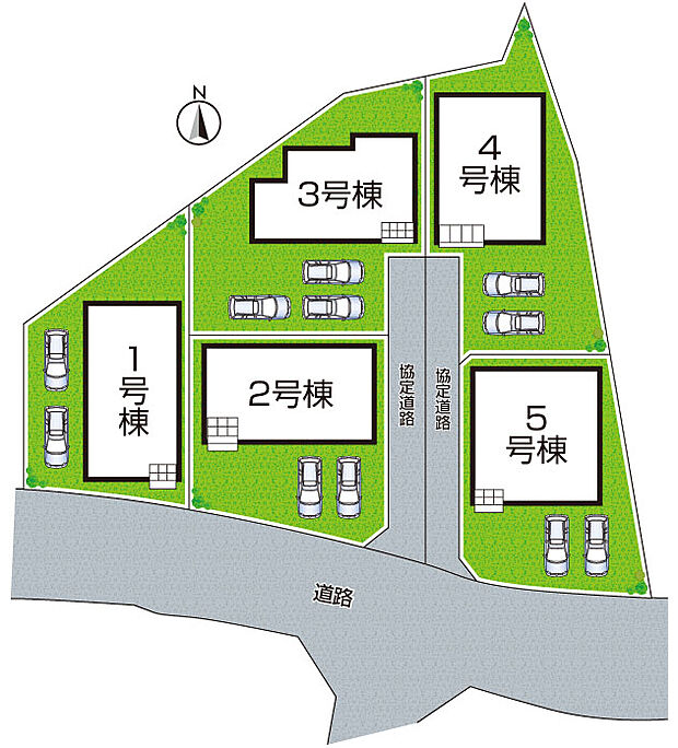 全5区画