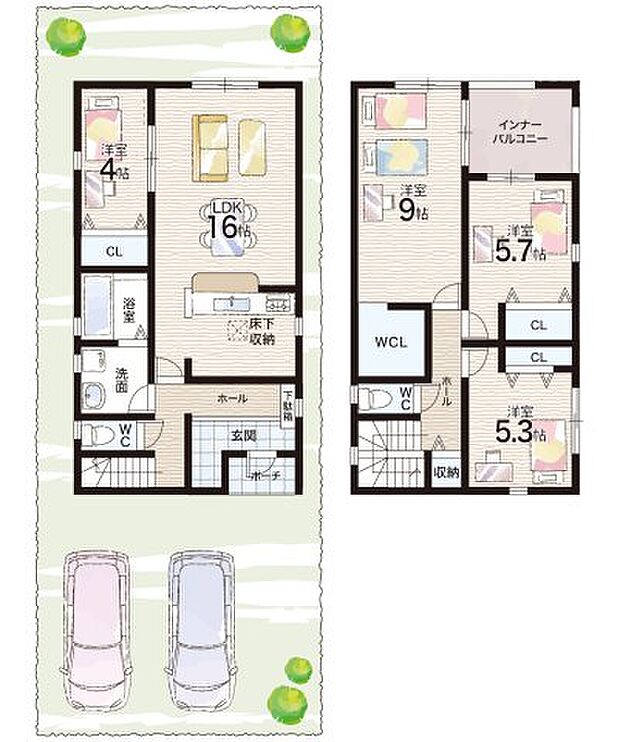 【3LDK+S(納戸)】○塩屋小学校・・・徒歩11分 ○赤穂西中学校・・・徒歩12分