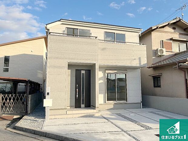 【外観】お客様に長く安心して住んでいだだける事にこだわった家づくり！住んでからのアフターサービスにもしっかりと取り組んでいます！