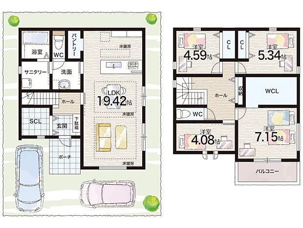 【4LDK】○尾上小学校・・・徒歩7分 ○浜の宮中学校・・・徒歩27分