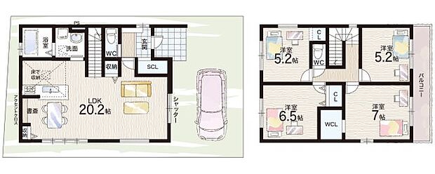 【5LDK】○大観小学校・・・徒歩9分 ○衣川中学校・・・徒歩11分