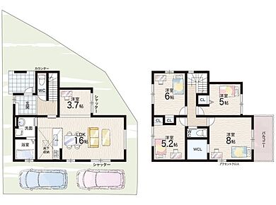 ○荒川小学校・・・徒歩24分 ○山陽中学校・・・徒歩30分 