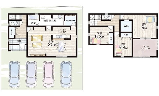 【3LDK+S(納戸)】○勝原小学校・・・徒歩7分 ○朝日中学校・・・徒歩26分