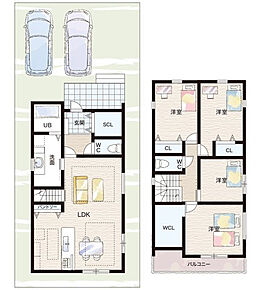 ○若宮小学校・・・徒歩18分 ○浜の宮中学校・・・徒歩32分 