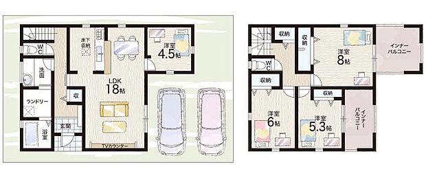 【4LDK】○斑鳩小学校・・・徒歩2分 ○太子東中学校・・・徒歩21分