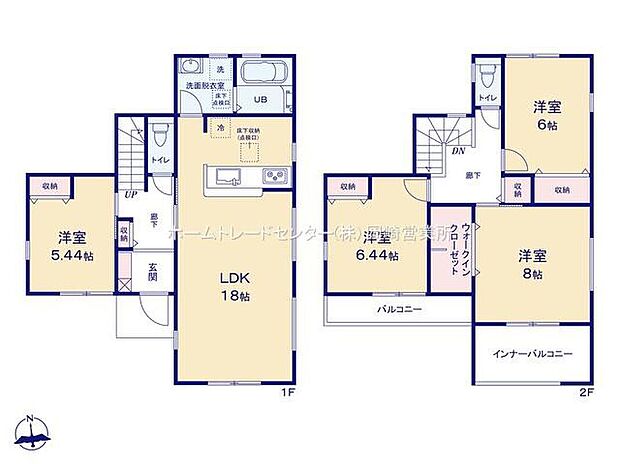 (3号棟)、価格2890万円、4LDK、土地面積261.93m2、建物面積112.64m2