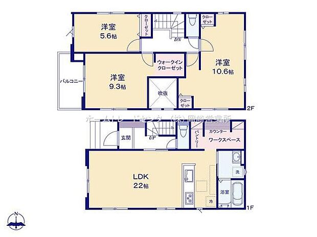 (1号棟)、価格4099万円、3LDK、土地面積130.69m2、建物面積105.69m2