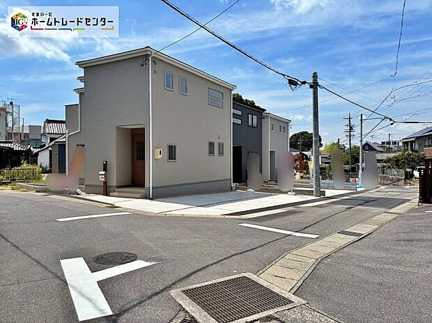 堂々完成いたしました!ぜひ現地にて、実際の建物・街並み・日当たり等ご確認下さい♪お気軽にお問い合わせください☆