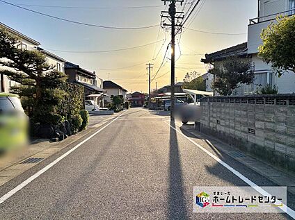 前面道路含む現地写真