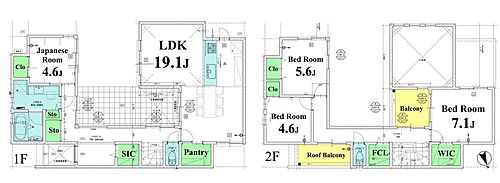 北区志茂5丁目・新築戸建 外観