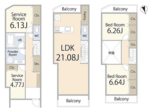 建物プラン間取:2LDK+2S 建物プラン面積:113.44m2 建物プラン価格:2700万円 家族が快適に暮らせる2LDK＋2Sタイプ。21帖LDKに加えて、充実の居住空間と豊富な収納で、ライフスタイルに合わせた使い方が楽しめます。