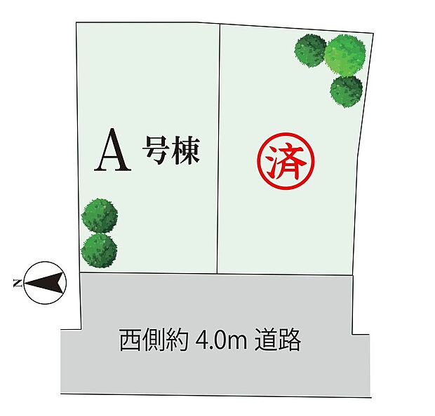 【全体区画図】区画図