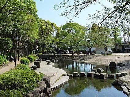 小松川境川親水公園 440m