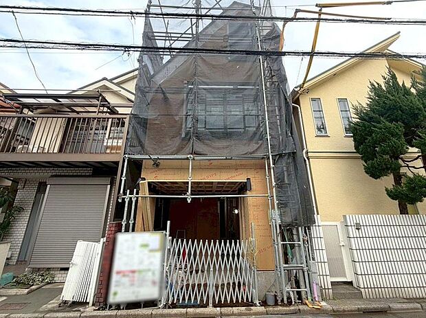 【現地外観写真】【現地】（2026年4月）撮影  完成間近です♪