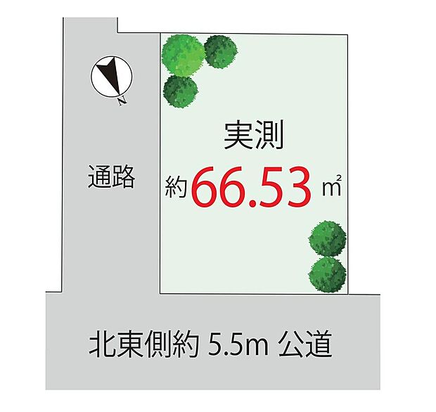 【3LDK+S】6480万円、3LDK+S（納戸）、土地面積66.53m2、建物面積119.22m2 【区画図  南東角地風の立地がもたらす優れた採光と通風。ゆったりとした開放感に包まれ、上質な日常を叶える住環境です。