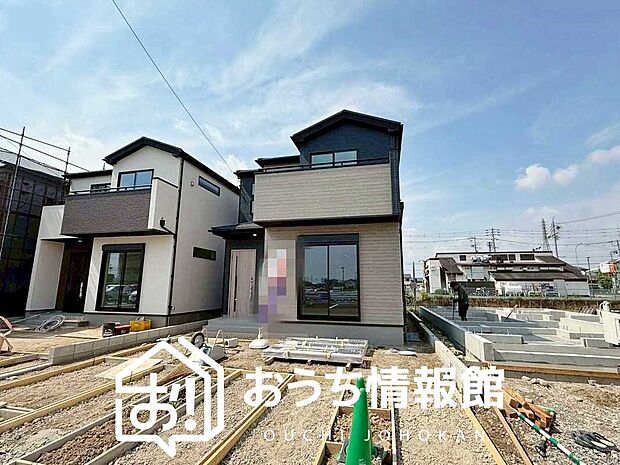 【現地写真(外観)【3号地】】健康被害に配慮したもっとも安全性の高い建材を採用し、シックハウス対策をしております。