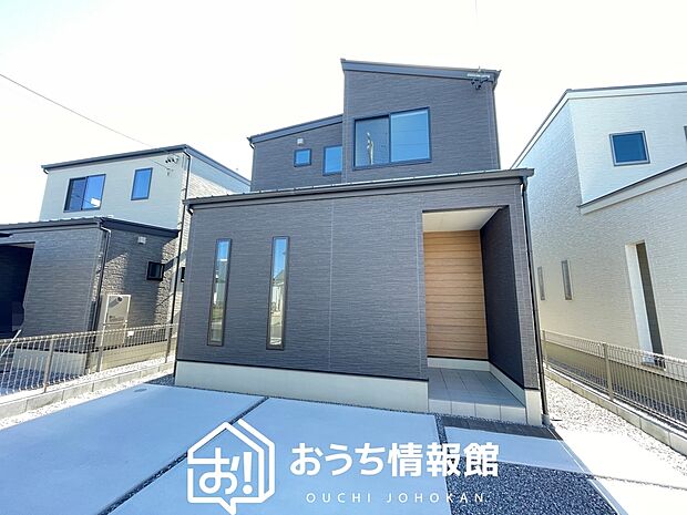 【現地写真(外観)【B号地】】健康被害に配慮したもっとも安全性の高い建材を採用し、シックハウス対策をしております。