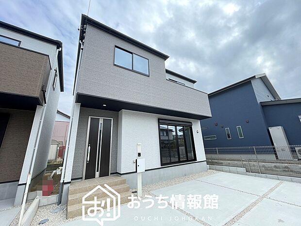 【現地写真(外観)【2号地】】健康被害に配慮したもっとも安全性の高い建材を採用し、シックハウス対策をしております。