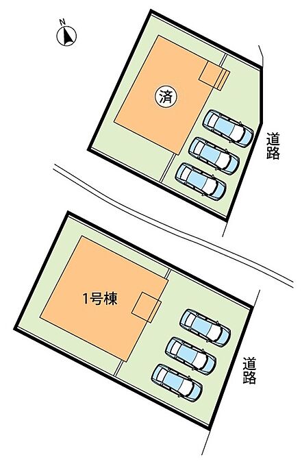 Cradle garden 彦根市東沼波町 第6期 全2邸