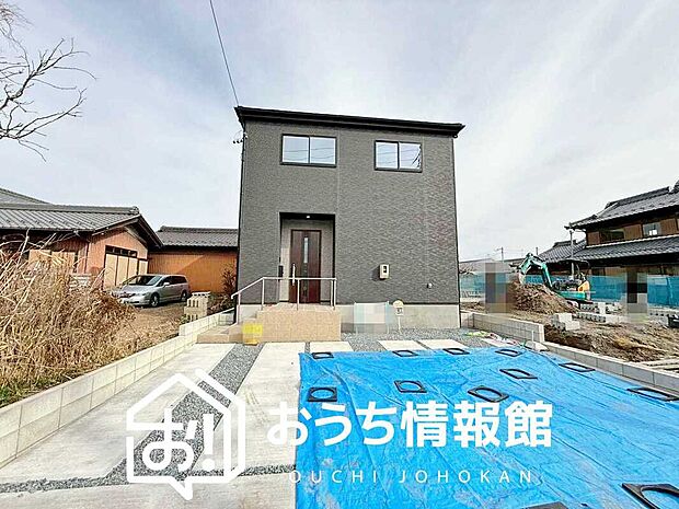 【現地写真（外観）】断熱性、気密性を高める工夫で一年中ずっと心地よく暮らせる、高気密・高断熱です。