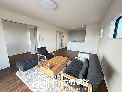 現地写真（リビング）