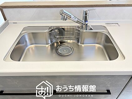 浄水器内臓型ハンドシャワー付シンク