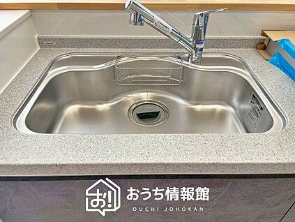 浄水器内臓ハンドシャワー付シンク